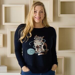 Women's Cat Sweater